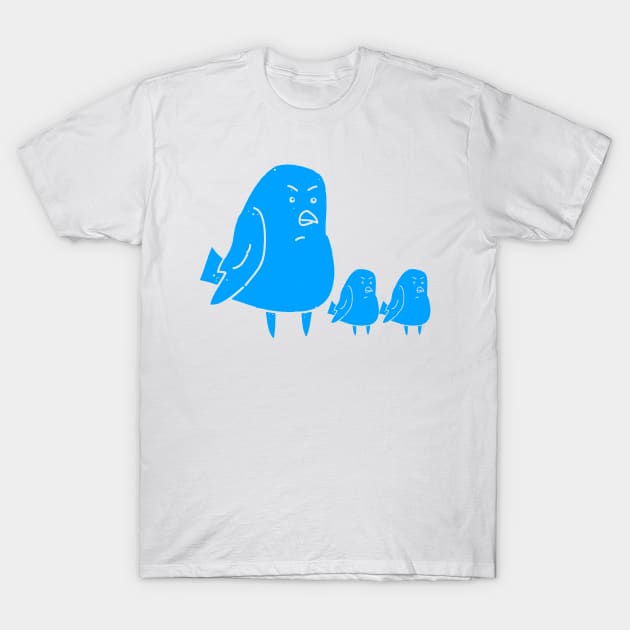 Family Bird T-Shirt by frankbotello22